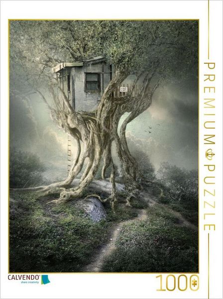 Produktbild: CALVENDO Puzzle Mein kleines Baumhaus | 1000 Teile Lege-Gr&ouml;&szlig;e 64x48cm Foto-Puzzle f&uuml;r gl&uuml;ckliche Stunden