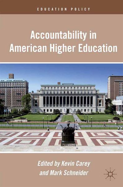 Produktbild: Accountability in American Higher Education