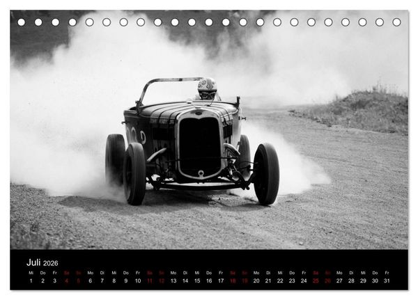 Produktbild: Dirt Track Races (Tischkalender 2026 DIN A5 quer), CALVENDO Monatskalender