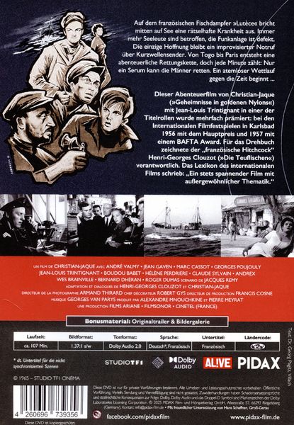 Produktbild: TKX antwortet nicht (Si tous les gars du monde) / Preisgekr&ouml;nter Abenteuerfilm mit Jean-Louis Trintignant (Pidax Film-Klassiker)