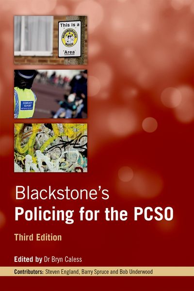 Produktbild: Blackstone's Policing for the PCSO