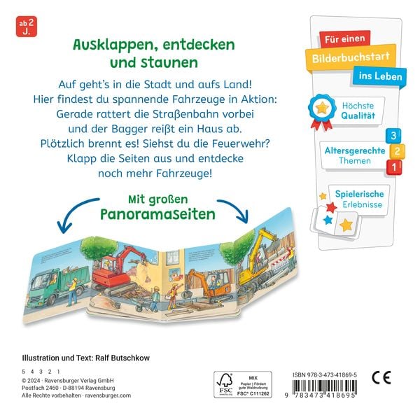 Produktbild: Klapp aus und schau! Viele, viele Fahrzeuge