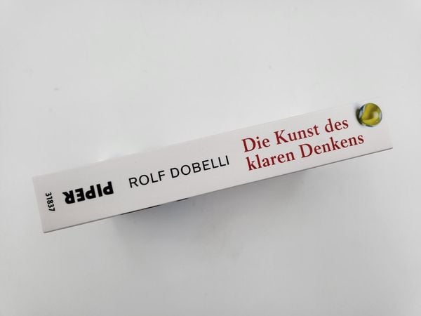 Produktbild: Die Kunst des klaren Denkens