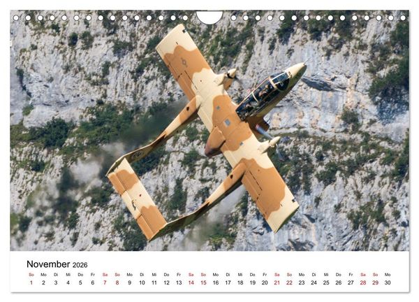 Produktbild: Milit&auml;rflieger (Wandkalender 2026 DIN A4 quer), CALVENDO Monatskalender