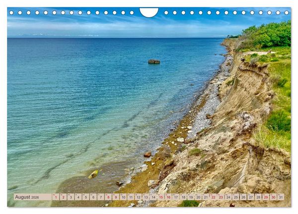 Produktbild: Fischland zwischen Ostsee und Bodden (Wandkalender 2026 DIN A4 quer), CALVENDO Monatskalender