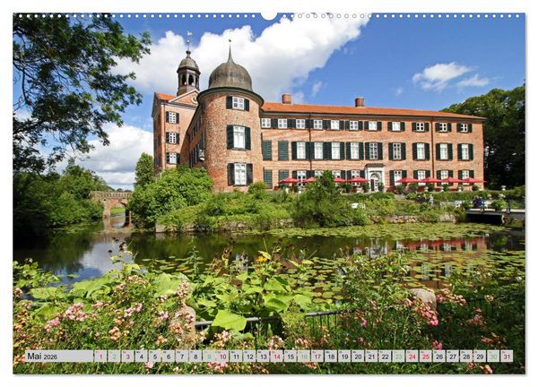 Produktbild: Ein Sommertag in Eutin (hochwertiger Premium Wandkalender 2026 DIN A2 quer), Kunstdruck in Hochglanz