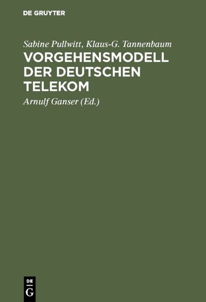 Produktbild: Vorgehensmodell der Deutschen Telekom