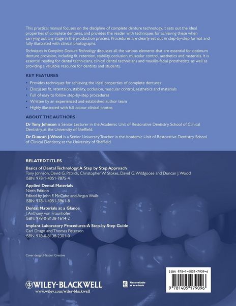 Produktbild: Techniques in Complete Denture