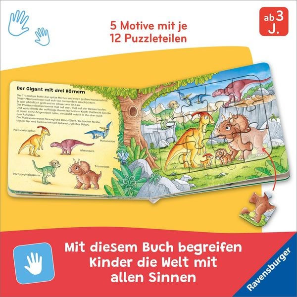 Produktbild: Ravensburger&reg; Puzzle-Buch: Dinosaurier