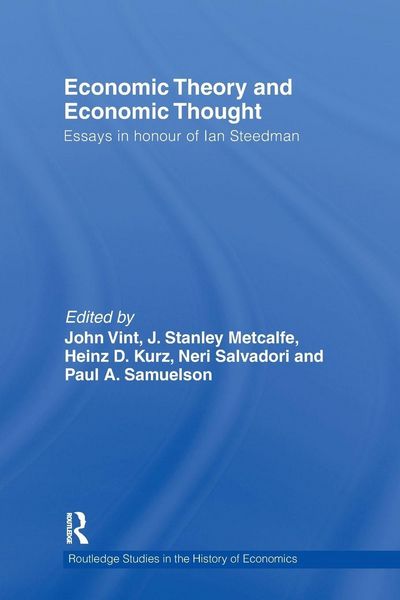 Produktbild: Economic Theory and Economic Thought