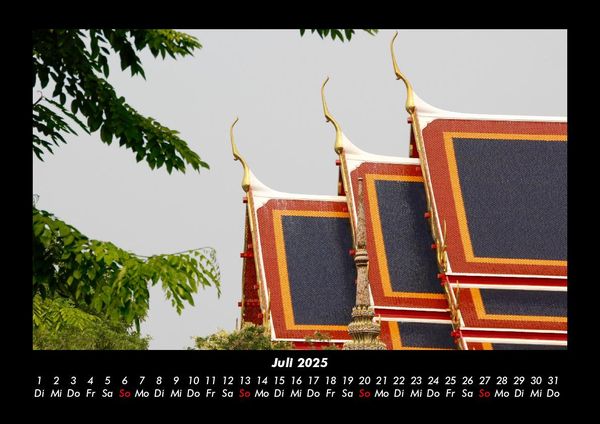 Produktbild: Tempel 2025 Fotokalender DIN A3