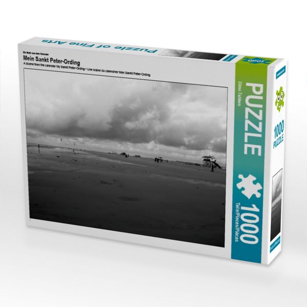Produktbild: CALVENDO Puzzle Pfahlbauten am Strand | 1000 Teile Lege-Gr&ouml;&szlig;e 64x48cm Foto-Puzzle f&uuml;r gl&uuml;ckliche Stunden