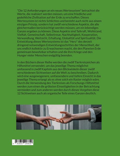 Produktbild: Die 12 Anforderungen an ein neues Wertesystem
