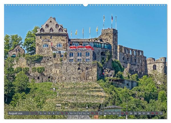Produktbild: Burgen der Rheinromantik (Wandkalender 2026 DIN A2 quer), CALVENDO Monatskalender