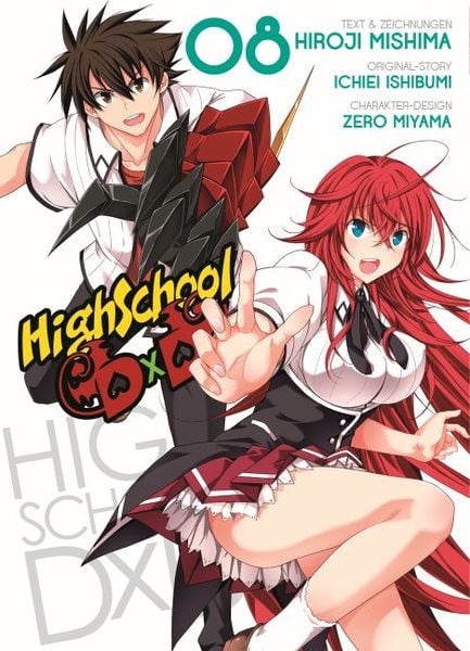 HighSchool DxD 08, Taschenbuch von Hiroji Mishima,Ichiei Ishibumi,Zero Miyama, Panini, 978-3-95798-535-4