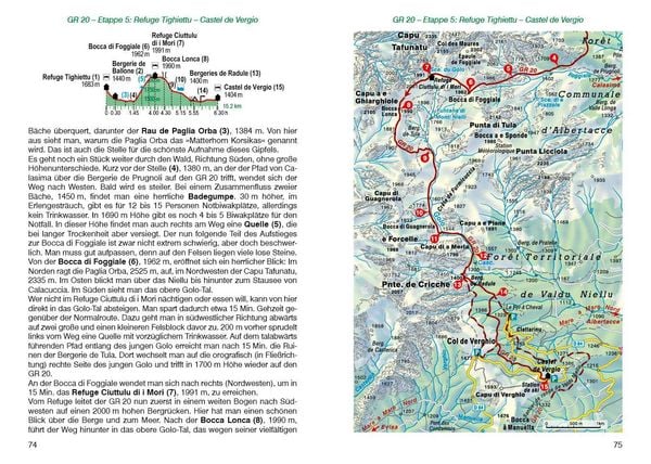 Produktbild: ROTHER Wanderf&uuml;hrer Korsika GR 20. 16 Etappen auf dem legend&auml;ren Fernwanderweg &ndash; mit Varianten und Gipfeln