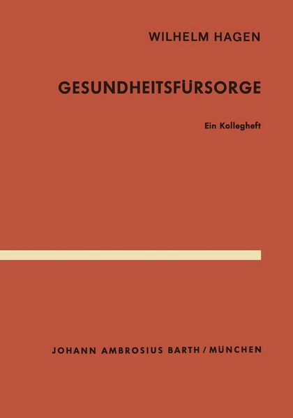 Produktbild: Gesundheitsf&uuml;rsorge