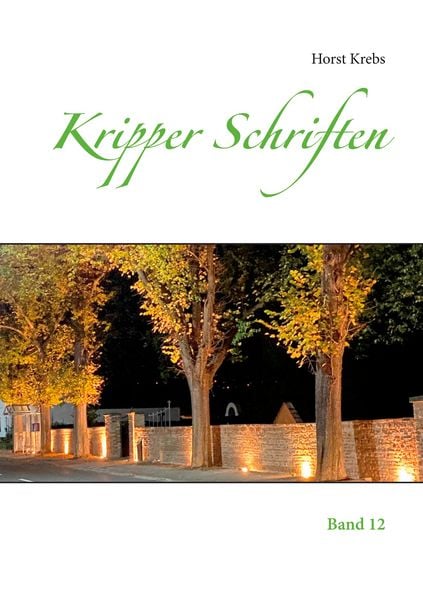 Produktbild: Kripper Schriften