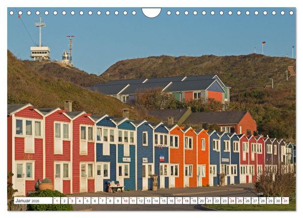 Produktbild: Helgoland - Hochseeinsel in der Nordsee (Wandkalender 2026 DIN A4 quer), CALVENDO Monatskalender
