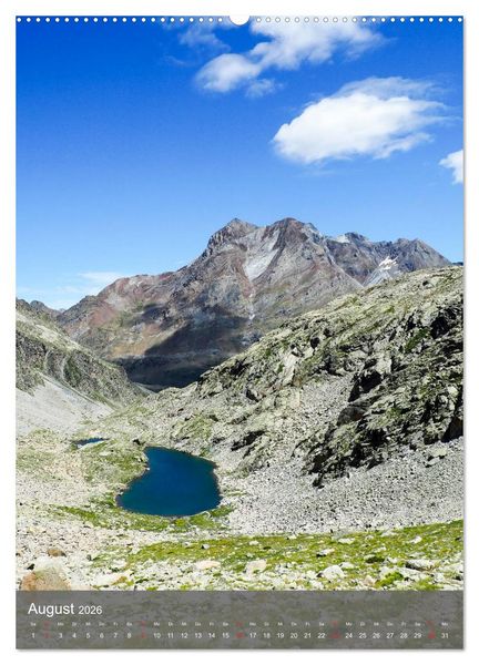 Produktbild: Pyren&auml;en - Spanien und Frankreich (Wandkalender 2026 DIN A2 hoch), CALVENDO Monatskalender