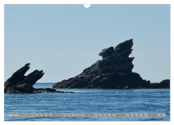 Produktbild: Les &icirc;les conqu&eacute;toises (Calendrier mural 2026 DIN A3 vertical), CALVENDO calendrier mensuel