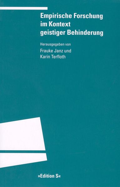 Produktbild: Empirische Forschung im Kontext geistiger Behinderung