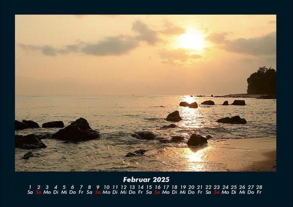 Produktbild: Sonnenunterg&auml;nge 2025 Fotokalender DIN A4