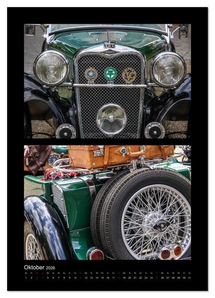 Produktbild: Klassische Oldtimer (Wandkalender 2026 DIN A2 hoch), CALVENDO Monatskalender