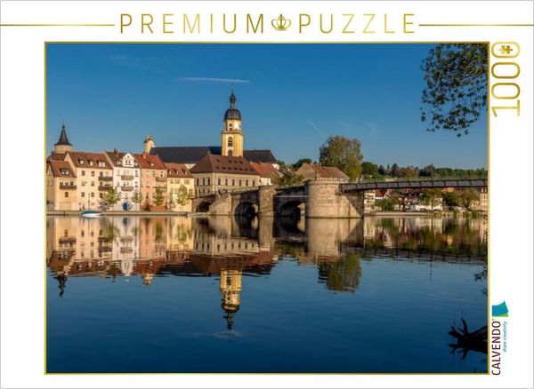 CALVENDO Puzzle Ein Motiv aus dem Kalender Kitzingen am Main | 1000 Teile Lege-Größe 64 × 48 cm Foto-Puzzle für glückliche Stunden