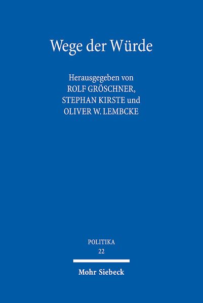 Produktbild: Wege der W&uuml;rde