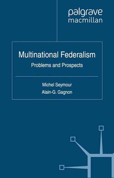Produktbild: Multinational Federalism