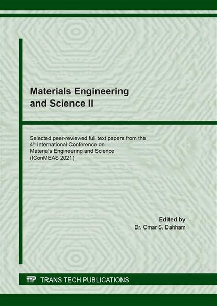 Produktbild: Materials Engineering and Science II