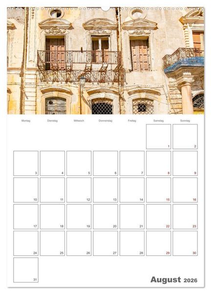 Produktbild: Palermo - Reiseziel auf Sizilien (Wandkalender 2026 DIN A2 hoch), CALVENDO Monatskalender