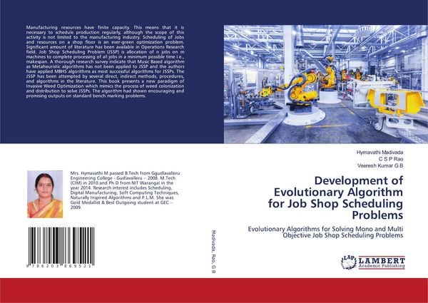 Produktbild: Development of Evolutionary Algorithm for Job Shop Scheduling Problems