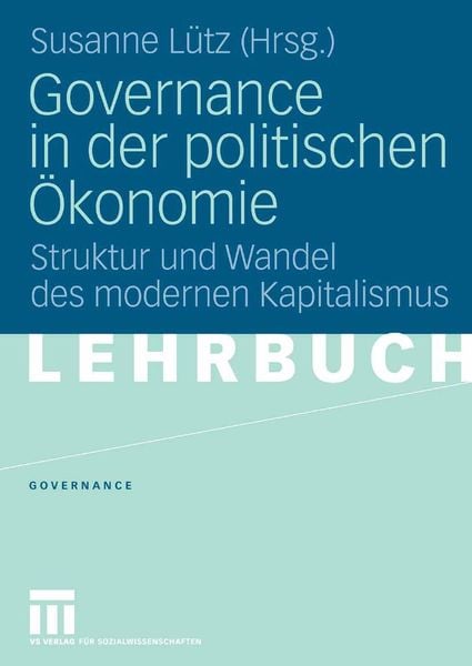 Produktbild: Governance in der politischen &Ouml;konomie