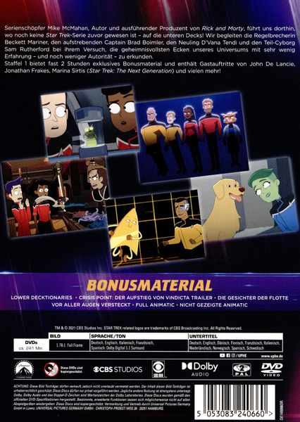 Produktbild: STAR TREK: Lower Decks - Staffel 1 [2 DVDs]