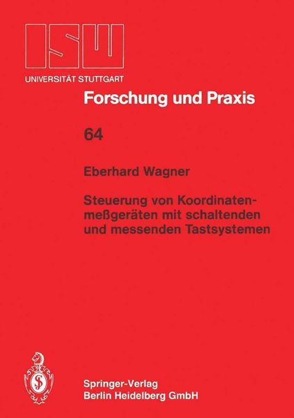 Produktbild: Steuerung von Koordinatenme&szlig;ger&auml;ten mit schlatenden und messenden Tastsystemen