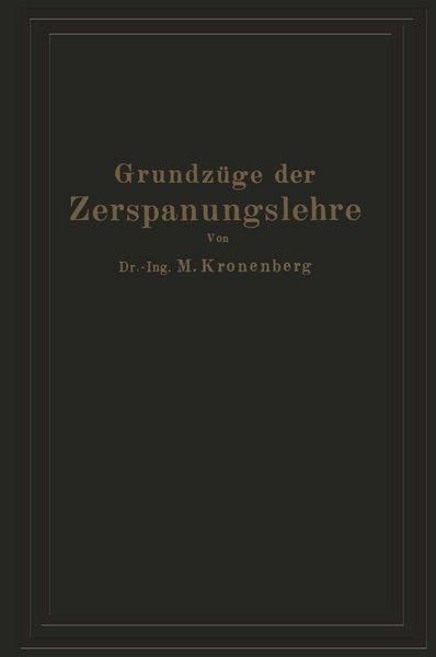 Produktbild: Grundz&uuml;ge der Zerspanungslehre