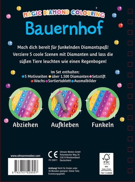 Produktbild: Magic Diamond Colouring &ndash; Bauernhof