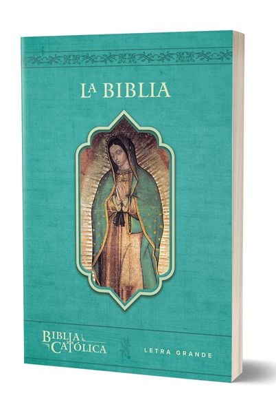 Produktbild: La Biblia Cat&oacute;lica Con Virgen de Guadalupe. Tama&ntilde;o Grande, Edici&oacute;n Letra Grande / The Catholic Bible in Spanish with the Virgin of Guadalupe