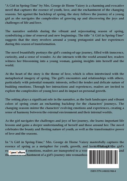 Produktbild: A Girl in Spring-Time