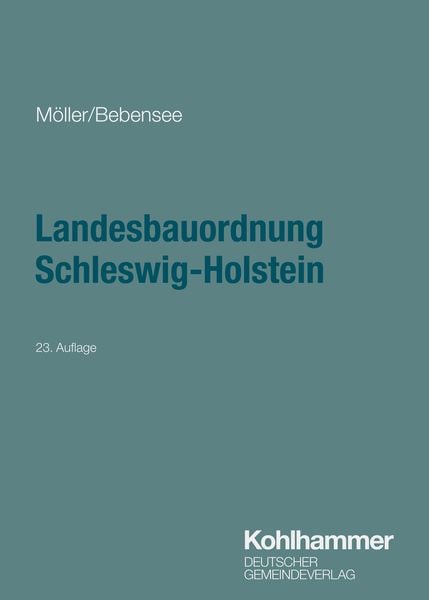 Produktbild: Landesbauordnung Schleswig-Holstein