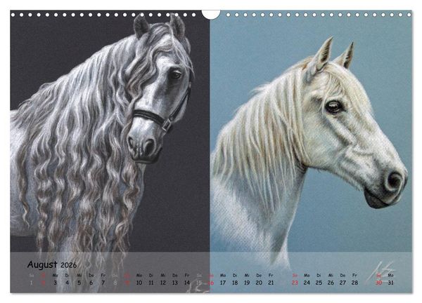 Produktbild: Arts & Horses (Wandkalender 2026 DIN A3 quer), CALVENDO Monatskalender