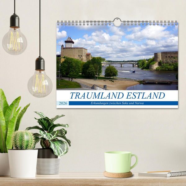 Produktbild: Traumland Estland - Erkundungen zwischen Saka und Narva (Wandkalender 2026 DIN A4 quer), CALVENDO Monatskalender