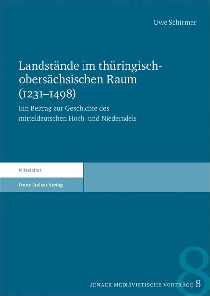 Produktbild: Landst&auml;nde im th&uuml;ringisch-obers&auml;chsischen Raum (1231&ndash;1498)