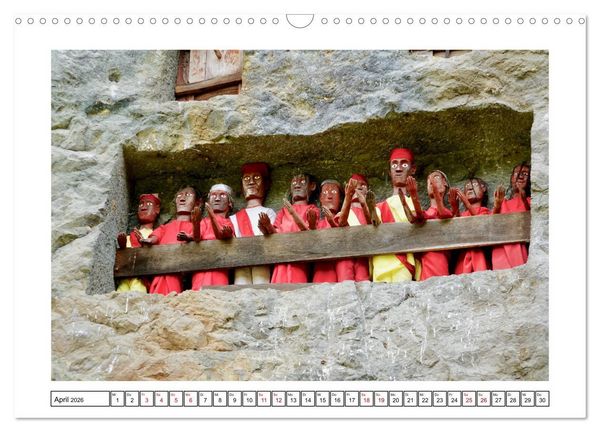 Produktbild: Indonesien. Bali - Java - Sulawesi (Wandkalender 2026 DIN A3 quer), CALVENDO Monatskalender
