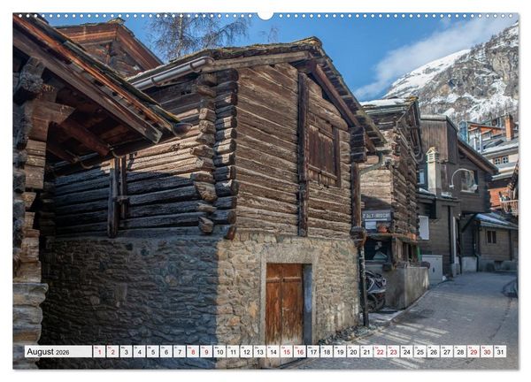 Produktbild: Matterhorn - Eiger, M&ouml;nch und Jungfrau: Rund um die zeitlosen Gipfel (hochwertiger Premium Wandkalender 2026 DIN A2 quer), Kunstdruck in Hochglanz
