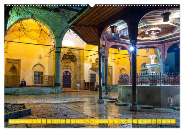 Produktbild: Sarajevo - Vielf&auml;ltige Hauptstadt von Bosnien und Herzegowina (hochwertiger Premium Wandkalender 2026 DIN A2 quer), Kunstdruck in Hochglanz