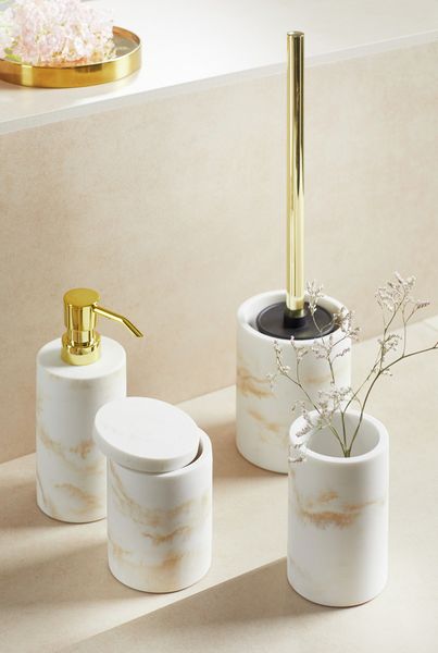 Produktbild: WC-Garnitur Mod. Odos, aus Polyresin