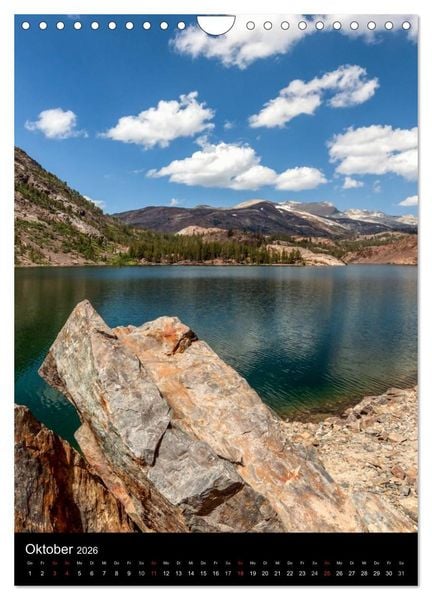 Produktbild: Idylle Pur - Der Yosemite National Park (Wandkalender 2026 DIN A4 hoch), CALVENDO Monatskalender